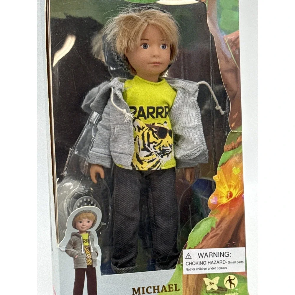 Käthe Kruse Michael Doll Multicolor Inch Plastic Poseable Unisex Children NRFB